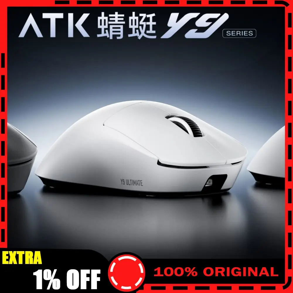 Esports Gaming Mouse Wireless - ATK Dragonfly Y9 Wireless Mouse 3-mose