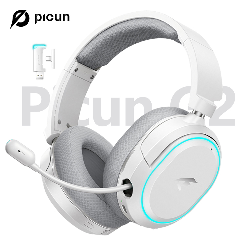 Gaming Headset 7.1 - Picun G2 2.4GHz Bluetooth Wireless Gaming