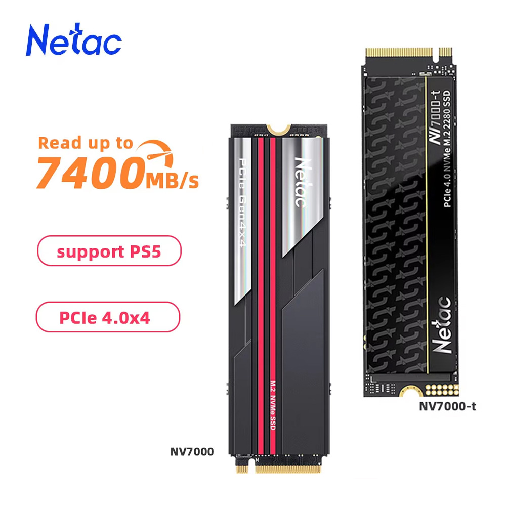 Netac 7400MB/s SSD NVMe M2 2TB - đánh giá và giá Samsung Ssd Evo 870