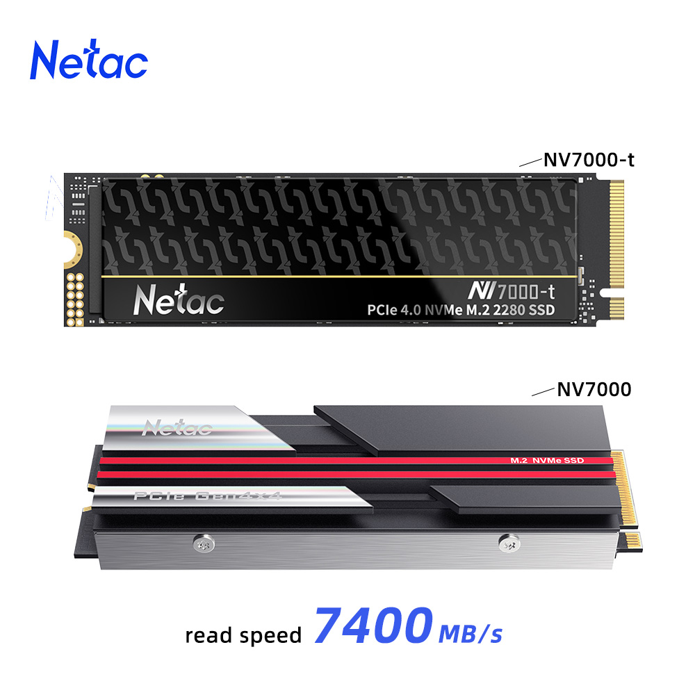 Netac 7400MB/s SSD NVMe M2 2TB - đánh giá và giá Samsung Ssd Evo 870
