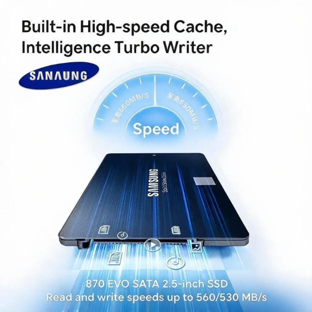 Original SSD FOR Samsung 870EV - đánh giá và giá Samsung Ssd Evo 870