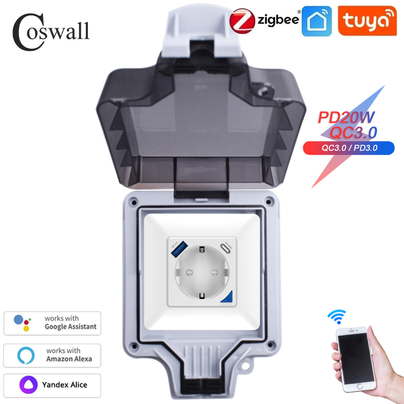 Coswall IP66 Waterproof EU Soc - đánh giá và giá Dual Monitor Stand
