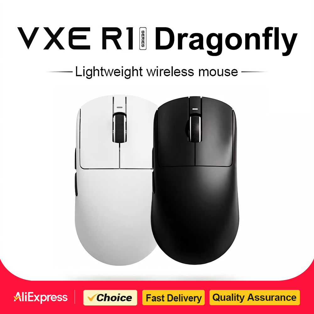 ATK VXE Dragonfly R1 Pro MAX E - đánh giá và giá Esports Gaming Mouse Wireless
