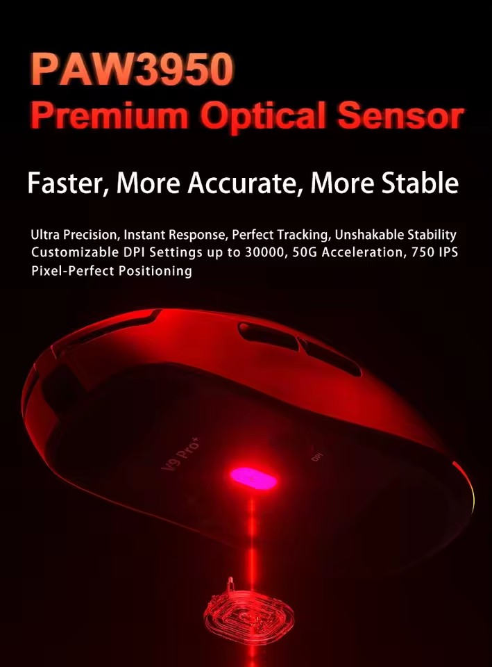 AULA V9 Ultra Wireless Mouse T - đánh giá và giá Esports Gaming Mouse Wireless