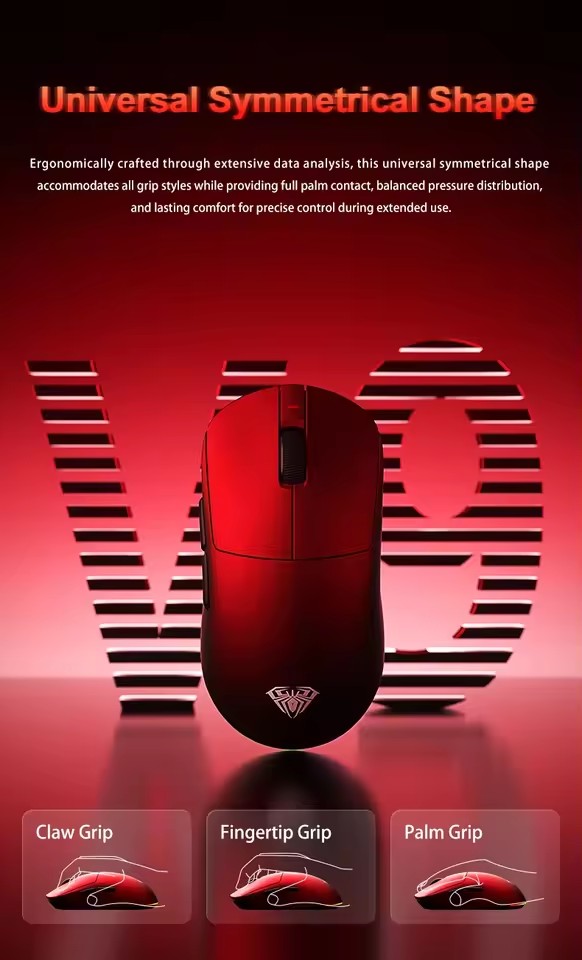 AULA V9 Ultra Wireless Mouse T - đánh giá và giá Esports Gaming Mouse Wireless