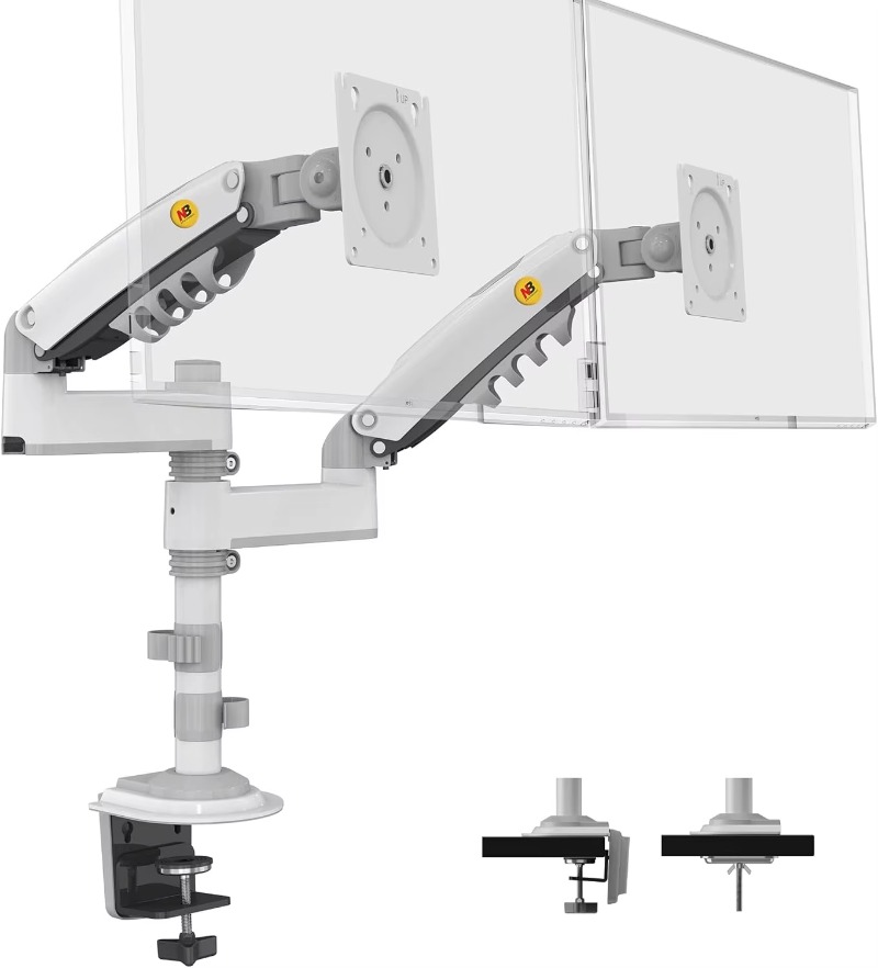 Dual Monitor Desk Mount Stand  - đánh giá và giá Dual Monitor Stand